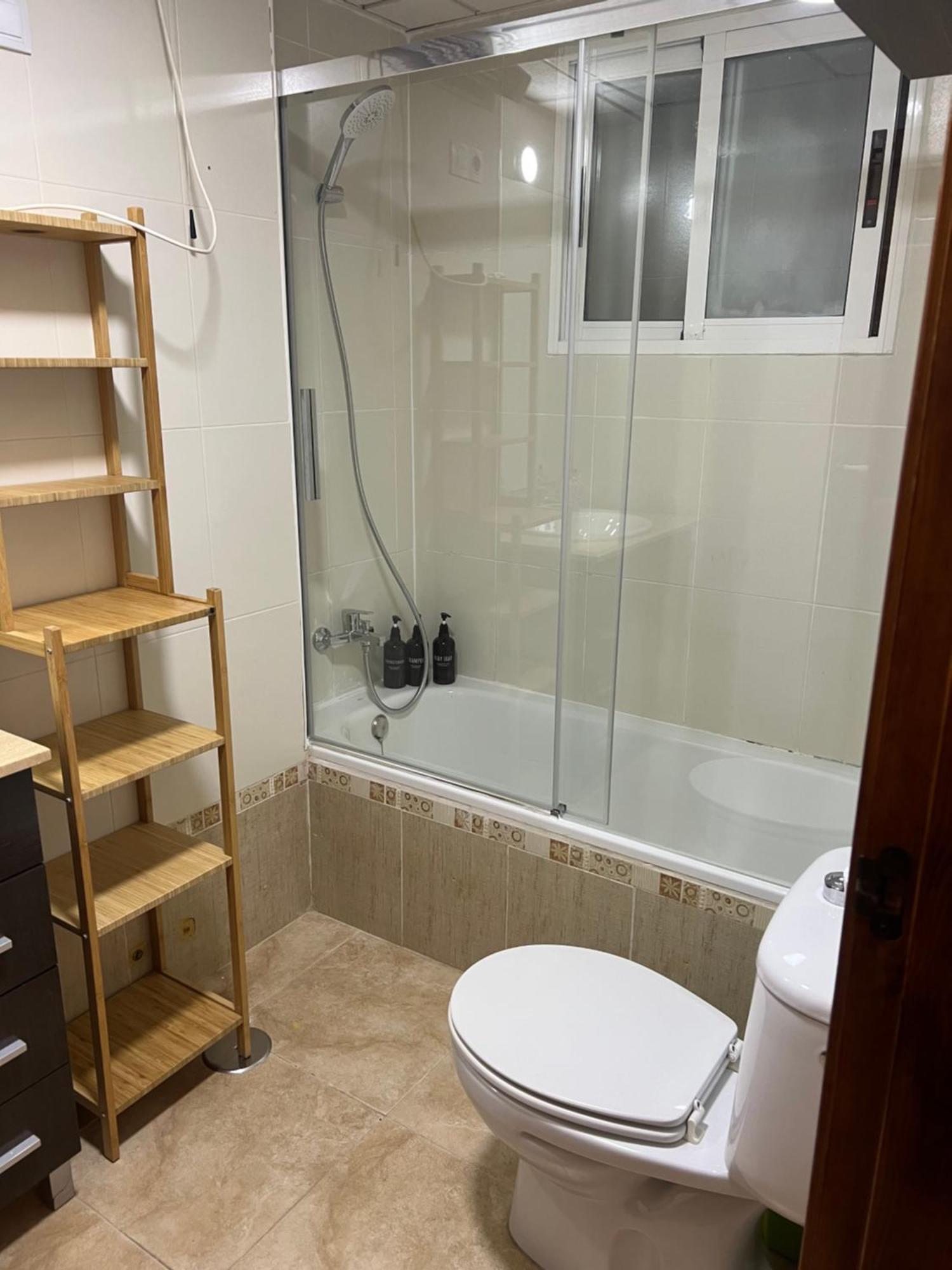 Piso Con Ac, Piscina Y Pista De Padel Y Tenis En Águilas Exteriör bild