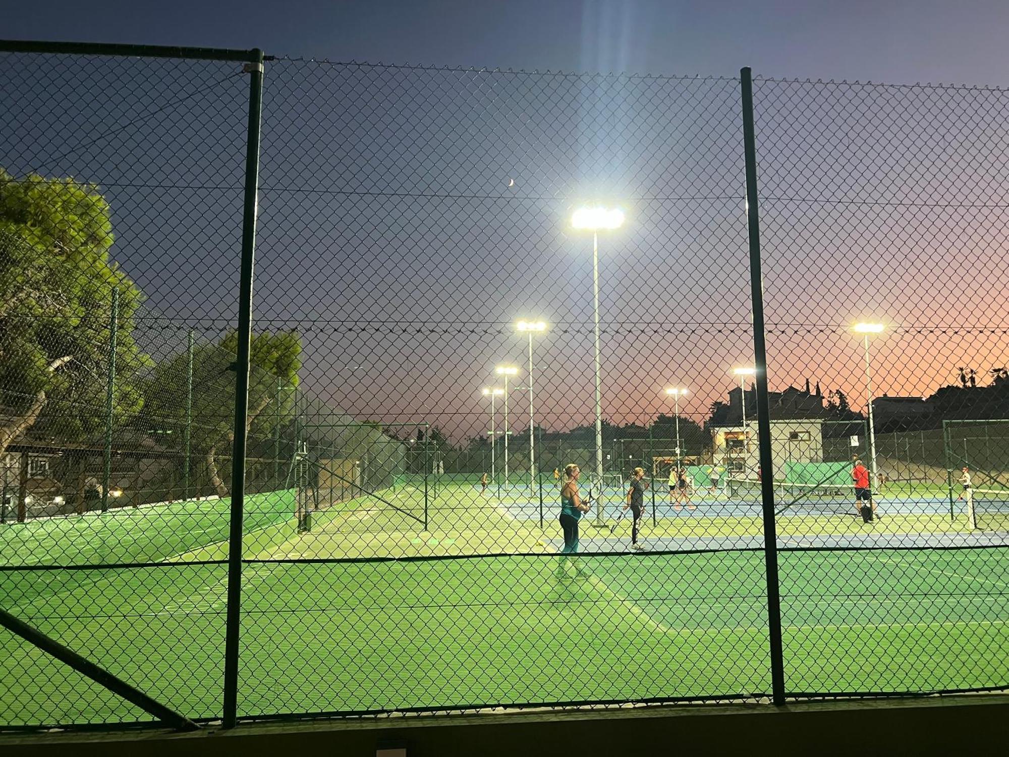Piso Con Ac, Piscina Y Pista De Padel Y Tenis En Águilas Exteriör bild